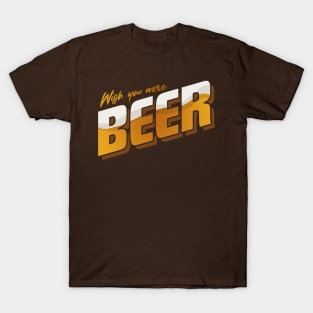 Wish You Were Beer Postcard T-Shirt